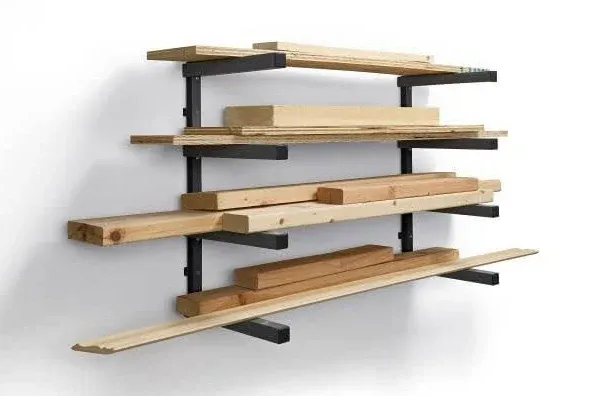 BORA Portamate 4-Level Wall Mounted Storage Rack