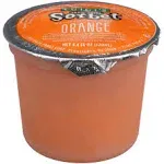 Luigis No Sugar Added Orange Sorbet Cup, 4 Fluid Ounce - 96 per Case.