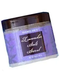 Trader Joe&#039;s LAVENDER SALT SCRUB NET WT 20 OZ sealed 