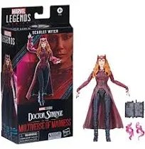 Marvel Legends 6&#034; Scarlet Witch MCU New Sealed Dr Strange Multiverse Madness