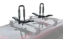 BrightLines Premium Double Folding Kayak Roof Rack Carrier