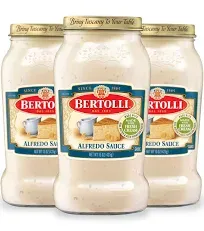 Bertolli Alfredo Sauce - 3 - 15 oz 425 g sauce