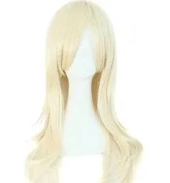 MapofBeauty 28" 70cm Long Curly Hair Ends Costume Cosplay Wig