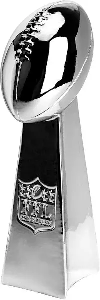 Spire Designs Fantasy Football Trophy - Chrome Replica Championship Trophy - First Place Winner Award for League - 2 Sizes