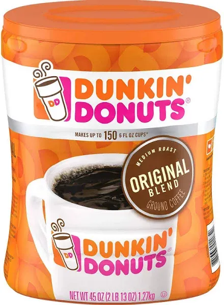 Dunkin Donuts Ground Coffee Original Blend