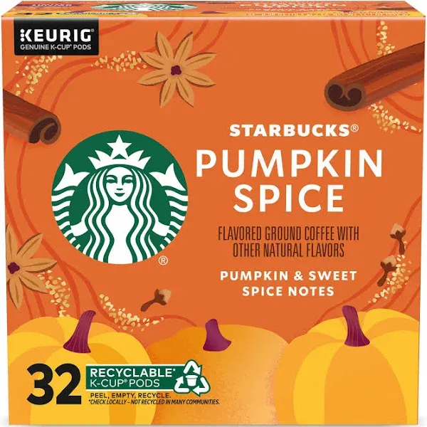 Starbucks Pumpkin Spice Coffee K-Cups