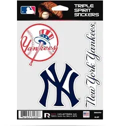 Rico MLB New York Yankees Triple Spirit Stickers