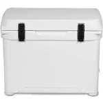 Engel ENG50 48 Quart 60 Can High Seamless Performance Rotationally Molded Plastic Ice Cooler for Camping, Hunting, and Fishing, White