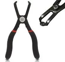 80° Push Retainer Pin Pliers Remove Plastic Poly Rivet Center Pin Panel Tool