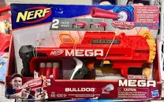 Nerf Mega Bulldog Accustrike Series Foam Blaster Toy Gun Rifle Shooter