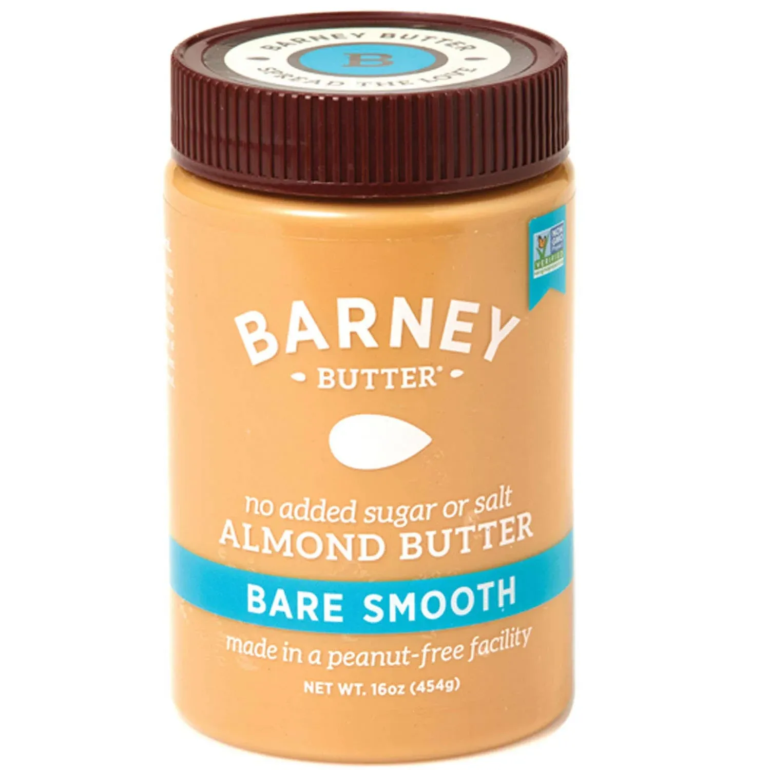 Barney Bare Almond Butter, Smooth - 16 oz