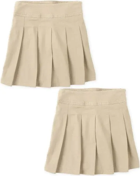 🔆  Girls Uniform Pleated Skorts (2)