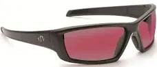 Walkers GWPIKNFF4ROS Ballistic Eyeware IKON Vector Rose Lens w/Black Matt Frames