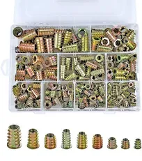 PGMJ 200 Pieces 9 Size M4/M5/M6/M8/M10 Metric Threaded Insert