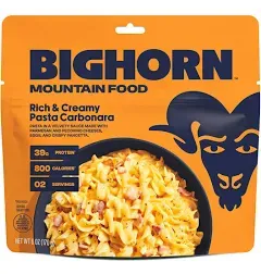 Bighorn Mountain Food Rich & Creamy Pasta Carbonara