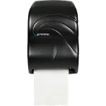 San Jamar Electronic Touchless Roll Towel Dispenser 11 3/4 x 9 x 15 1/2 Black