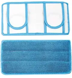 New 1 Piece Reusable Washable Microfiber Mop Pads  approx 11&#039;&#039; x 5&#039;&#039; 