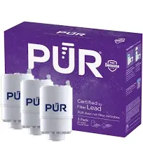 New PUR Faucet Mount Certified to Filter Lead - 3 Pack  Sealed - RF-3375