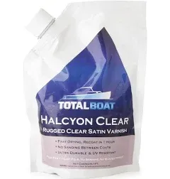 TotalBoat Halcyon Water-Based Marine Varnish