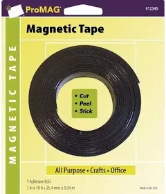 ProMAG Magnetic Tape 1" x 10Ft