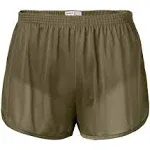 Tan Nylon Soffe Ranger Panties Silkies Running Track Shorts - Men&#039;s 2XL