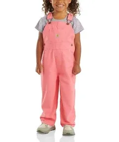 Carhartt Girls' Loose Fit Canvas Bib Overall