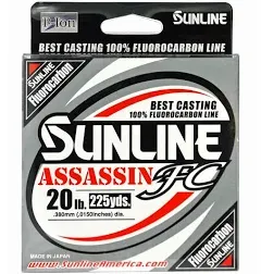 Sunline Assassin FC Fluoro Carbon Fishing Line