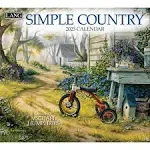 Simple Country 2025 Wall Calendar (New) by Michael Humphries