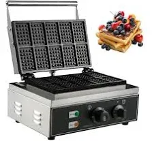 Commercial Rectangle Waffle Maker 10pcs Nonstick 2000w Electric Belgian Waffle Machine Stainless Steel Waffle Cook Machine - Buy Waffle Maker Machine Commercial
electric Belgian Waffle Machine
waffle Macchina Professionale Product on Alibaba.com