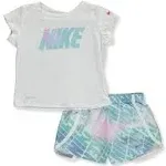 Nike Baby Girls' Graphic T-Shirt and Shorts 2-Piece Set