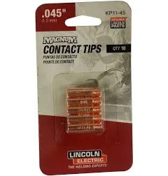 Lincoln Electric KP11-45 CONTACT TIP, 045 (1.2MM), M6 X 1 THREAD