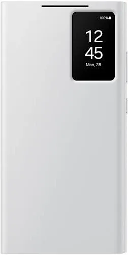 Samsung Smart View Wallet Case For Samsung Galaxy S24 Ultra - White