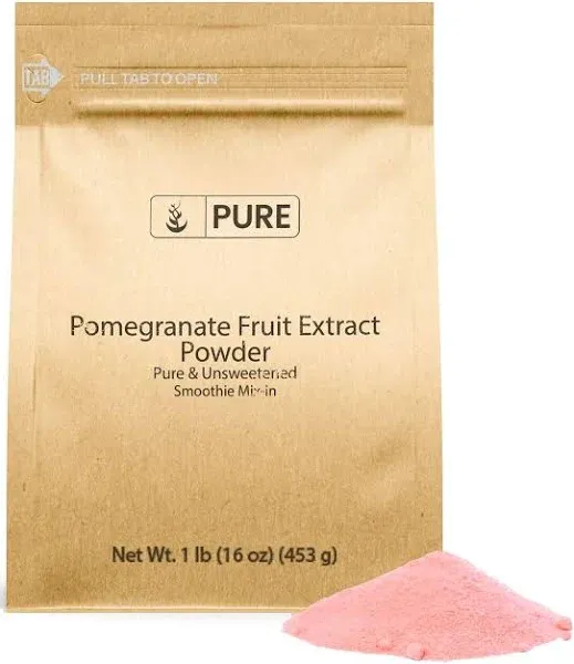 Pure Original Always Pure Unsweetened Pomegranate Fruit Extract Powder