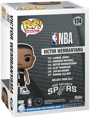 Funko Pop! Basketball: VICTOR WEMBANYAMA #174 (NBA San Antonio Spurs) IN HAND!