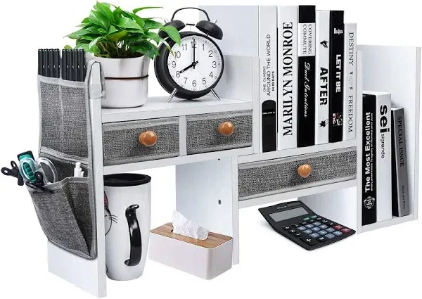 X-cosrack Expandable Desktop Bookshelf