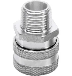 Stainless Steel Female Quick Disconnect MPT 1/2"