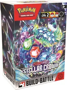 Pokemon Scarlet & Violet Stellar Crown Build & Battle Box