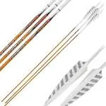 Easton Archery Carbon Legacy Arrows - 400 - 4&#034; Feathers 6pk BRAND NEW