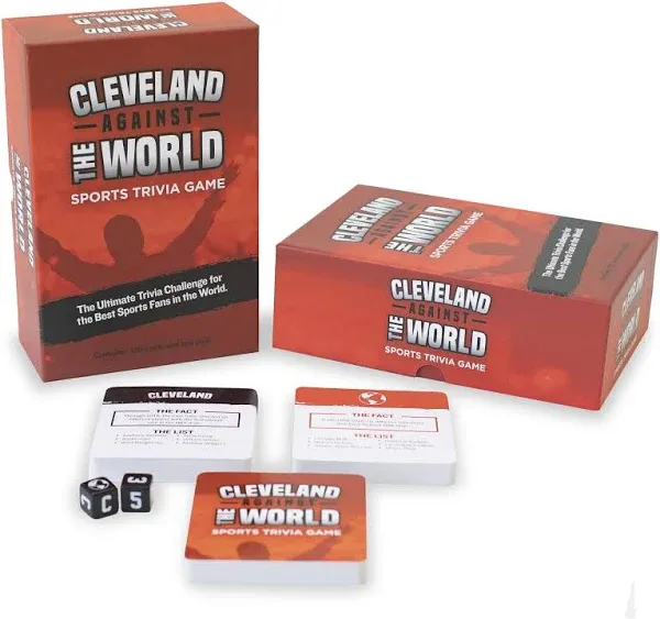 You Gotta Know Cleveland Against The World - Sports Trivia Game - FAST SHIP New