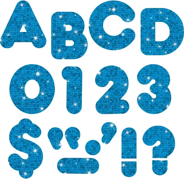 TREND Ready Letters Sparkles Letter Set