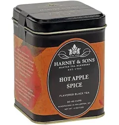 Harney &amp; Sons HOT APPLE SPICE 4 oz Flavored Black tea