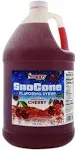 SNAPPY Cherry Sno Cone Syrup, 1 Gallon