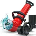 Meisterfaktur Drain Blaster with 3 Attachments [68oz Volume] - High Pressure Air Plunger for Fast and Effective Drain Unglogging - Plunge Blaster