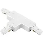 WAC Lighting H Track T Connector, White - HT-WT