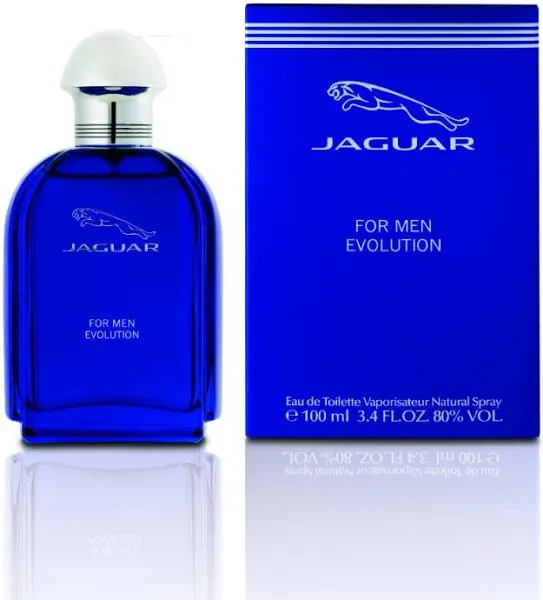 Jaguar Evolution Eau De Toilette Spray For Men 3.4oz/100ml