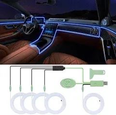 Fimker 5 in 1 Car LED Strip Lights