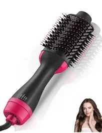 Nurifi Hair Dryer Brush Blow Dryer Brush in One, 4 in 1 Hair Dryer and Styler Volumizer with Negative Ion Hot Air Brush Hair St