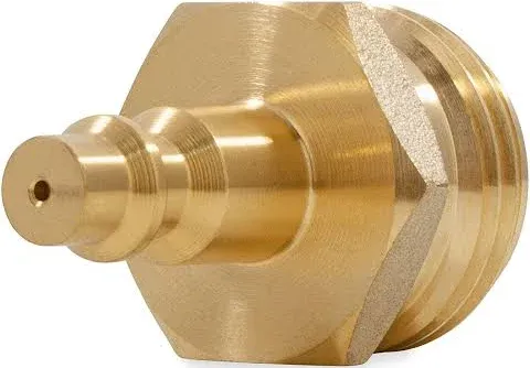 Camco 36143 Winterizing Brass Quick Connect Blow Out Plug