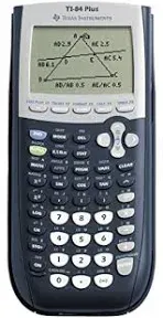 Texas Instruments TI-84 Plus Graphing Calculator Black with Cover