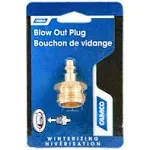 Camco Quick Connect Brass Blow Out Plug 36143